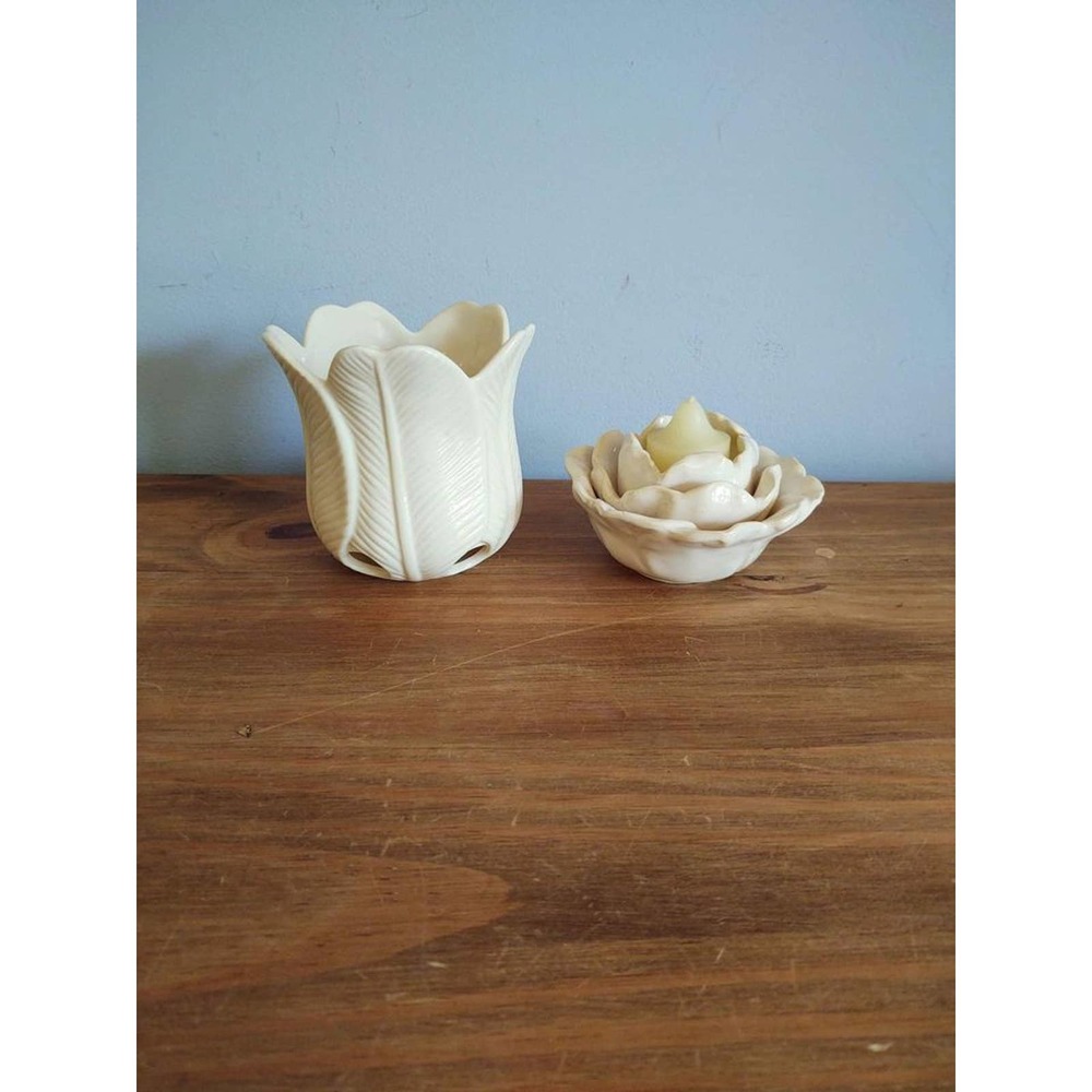 Partylite and Hallmark Candle Holders